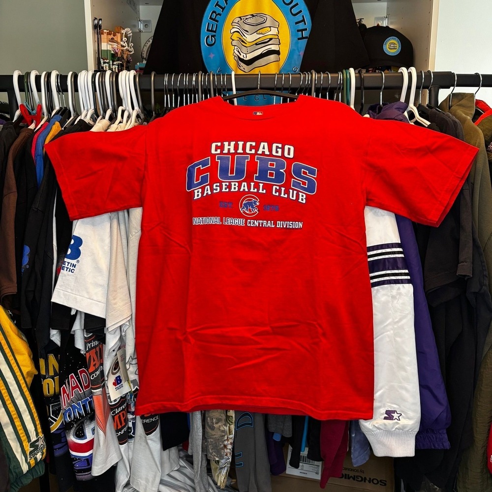 2009 Chicago Cubs Baseball Club MLB T-Shirt Red M